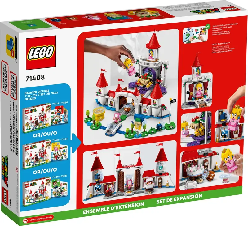 LEGO 71408 Zamek Peach - zestaw rozszerzający zdjęcie 5