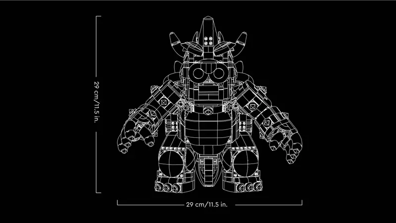 LEGO 71411 Potężny Bowser zdjęcie 10