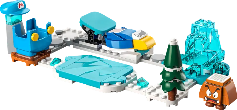 LEGO 71415 Mario – lodowy strój i kraina lodu – zestaw rozszerzający