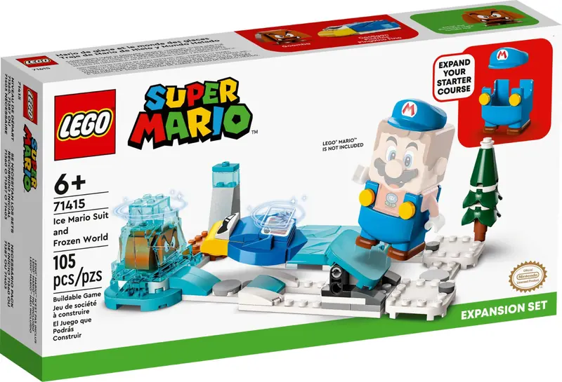 LEGO 71415 Mario – lodowy strój i kraina lodu – zestaw rozszerzający zdjęcie 2