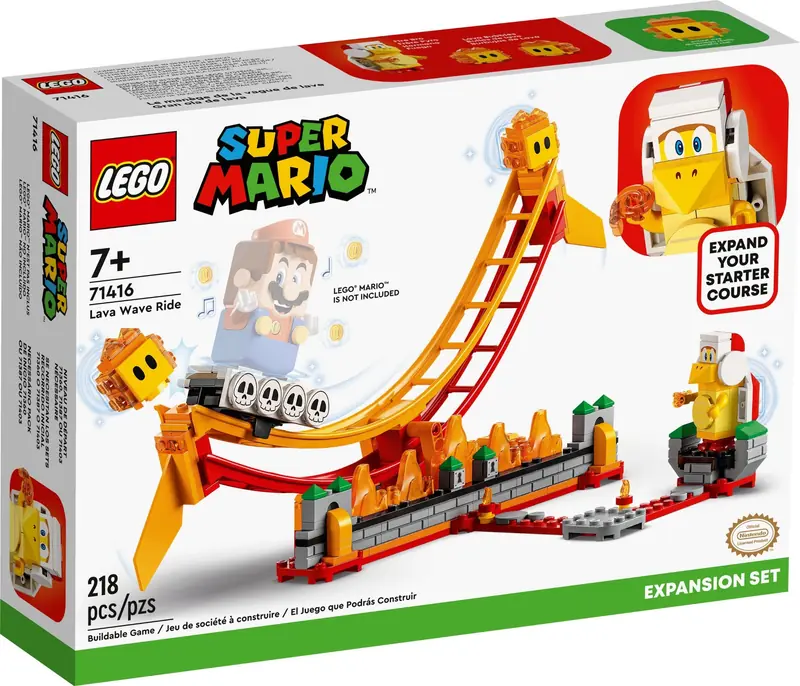 LEGO 71416 Przejażdżka po fali lawy – zestaw rozszerzający zdjęcie 4