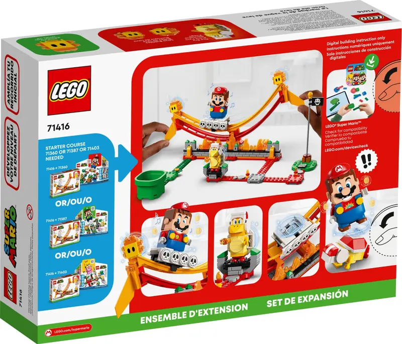 LEGO 71416 Przejażdżka po fali lawy – zestaw rozszerzający zdjęcie 2