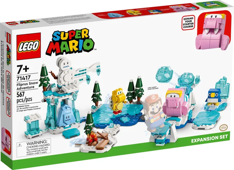 LEGO 71417 Śniegowa przygoda Fliprusa – zestaw rozszerzający zdjęcie 2