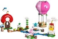 LEGO 71419 Peach – lot balonem i ogródek – zestaw rozszerzający