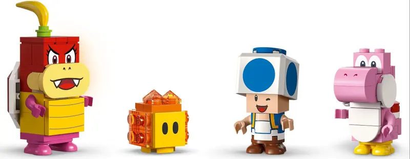 LEGO 71419 Peach – lot balonem i ogródek – zestaw rozszerzający zdjęcie 4