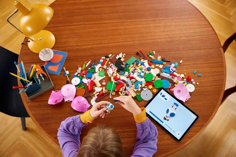 LEGO 71419 Peach – lot balonem i ogródek – zestaw rozszerzający zdjęcie 5
