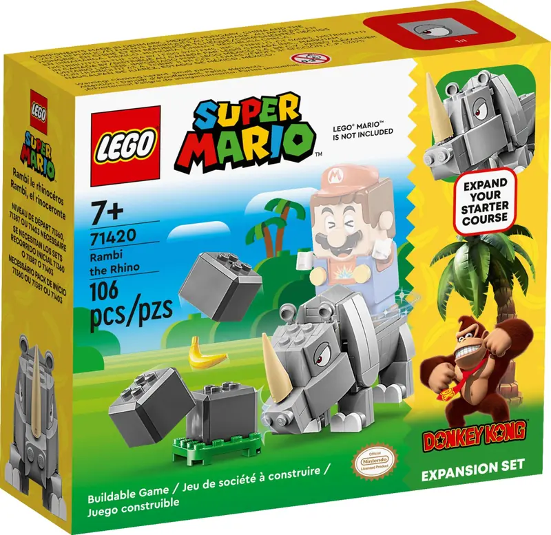 LEGO 71420 Nosorożec Rambi - zestaw rozszerzający zdjęcie 2