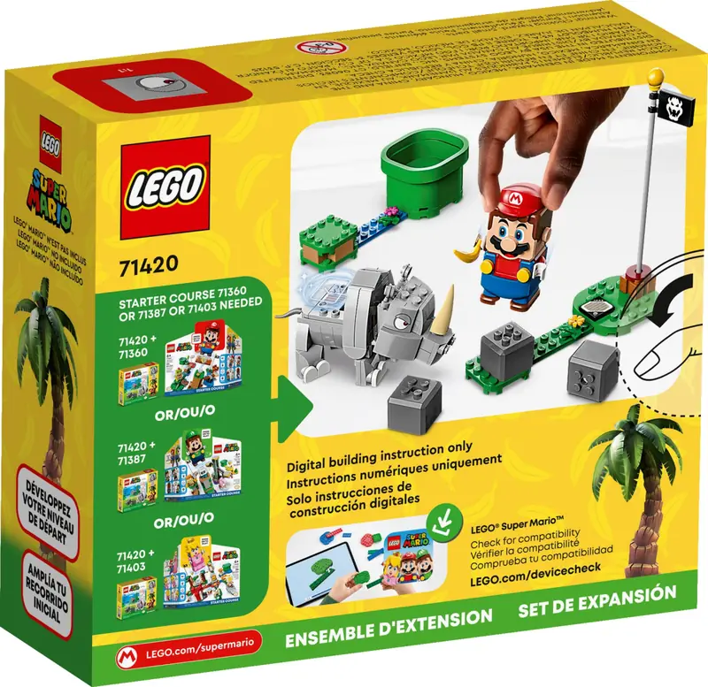 LEGO 71420 Nosorożec Rambi - zestaw rozszerzający zdjęcie 3