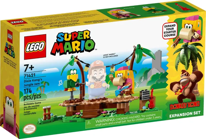 LEGO 71421 Dżunglowy koncert Dixie Kong - zestaw rozszerzający zdjęcie 2