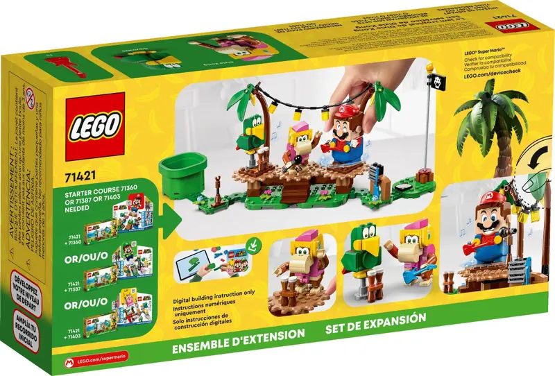 LEGO 71421 Dżunglowy koncert Dixie Kong - zestaw rozszerzający zdjęcie 3
