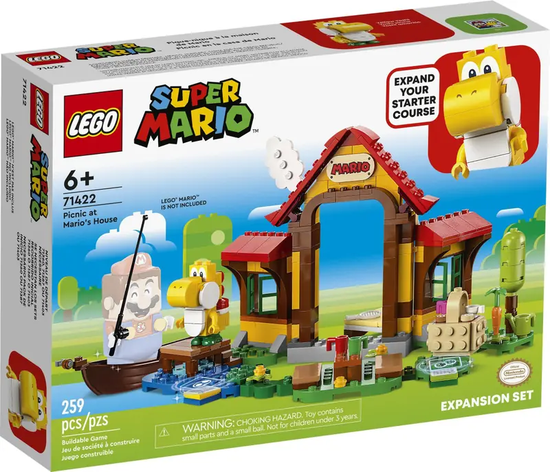 LEGO 71422 Piknik w domu Mario - zestaw rozszerzający zdjęcie 2