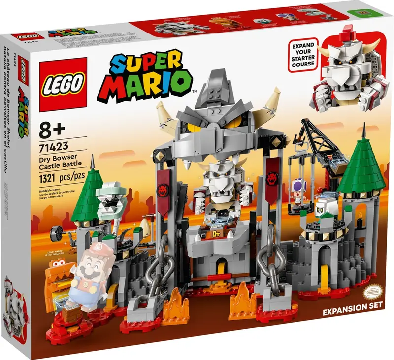 LEGO 71423 Walka w zamku Dry Bowsera - zestaw rozszerzający zdjęcie 4