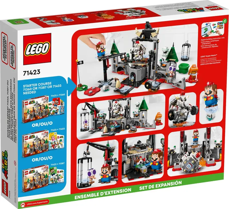 LEGO 71423 Walka w zamku Dry Bowsera - zestaw rozszerzający zdjęcie 5