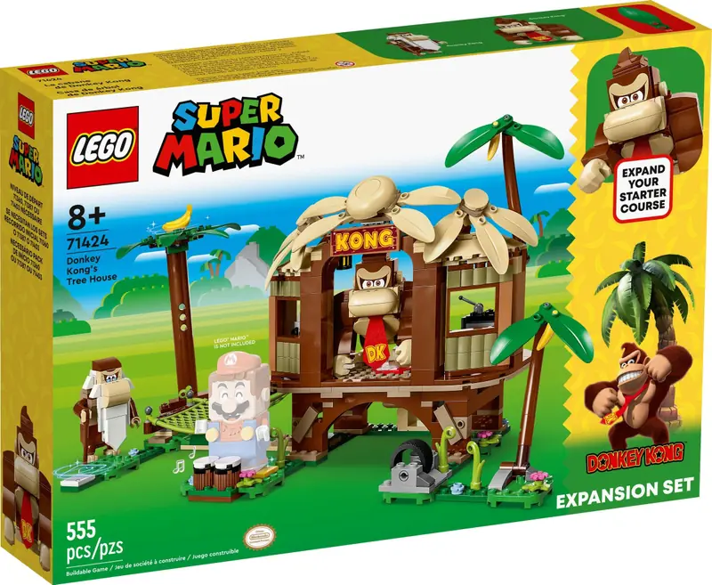 LEGO 71424 Domek na drzewie Donkey Konga - zestaw rozszerzający zdjęcie 2