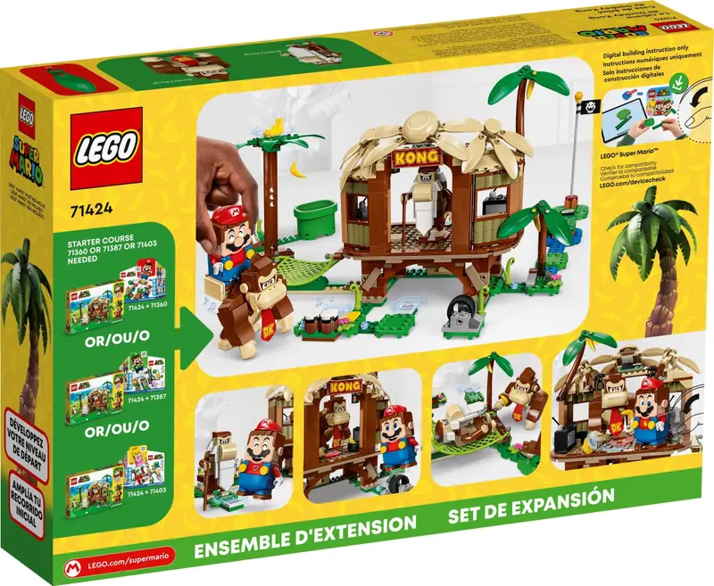 LEGO 71424 Domek na drzewie Donkey Konga - zestaw rozszerzający zdjęcie 3