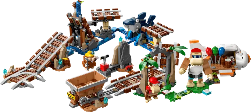 LEGO 71425 Przejażdżka wagonikiem Diddy Konga — zestaw rozszerzający