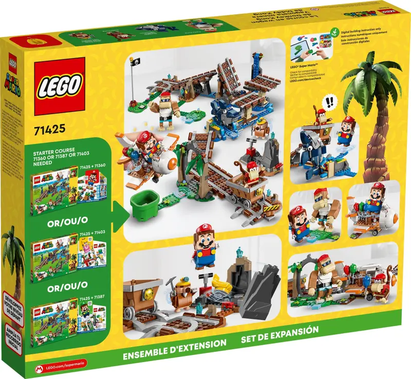 LEGO 71425 Przejażdżka wagonikiem Diddy Konga - zestaw rozszerzający zdjęcie 3