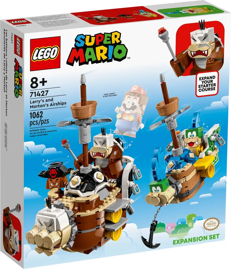 LEGO 71427 Statki powietrzne Larry’ego i Mortona - zestaw rozszerzający zdjęcie 2
