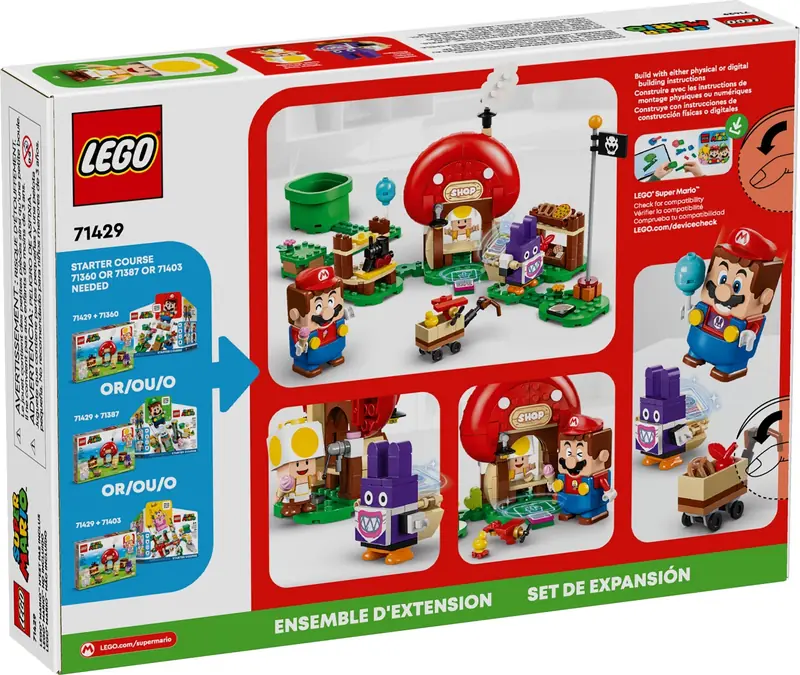 LEGO 71429 Nabbit w sklepie Toada - zestaw rozszerzający zdjęcie 4