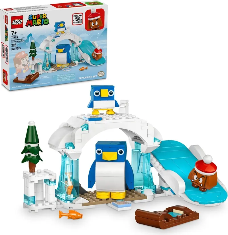 LEGO 71430 Śniegowa przygoda penguinów – zestaw rozszerzający zdjęcie 2