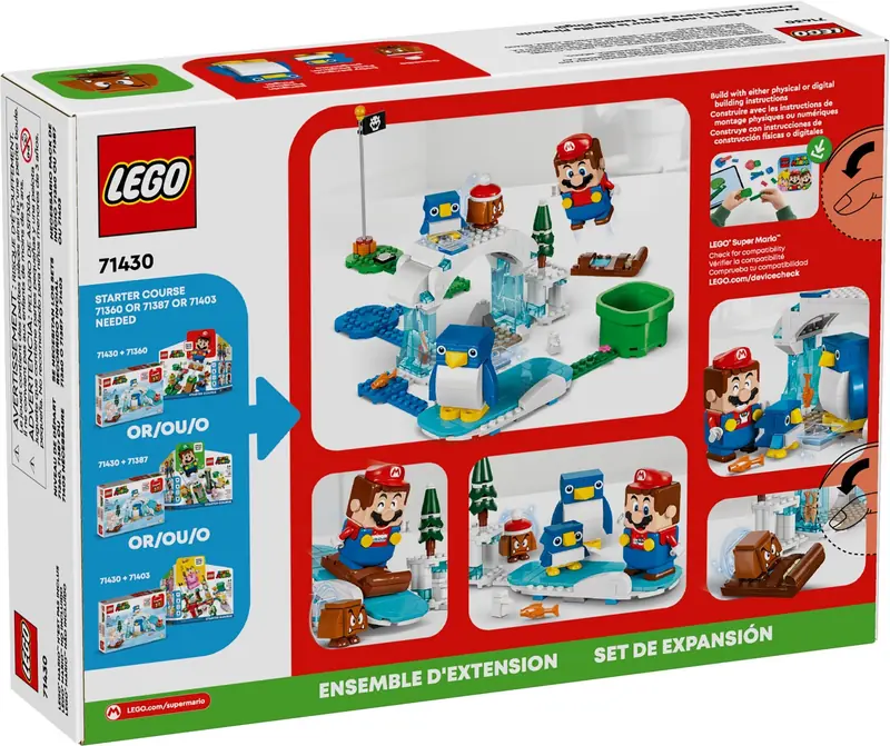 LEGO 71430 Śniegowa przygoda penguinów – zestaw rozszerzający zdjęcie 5