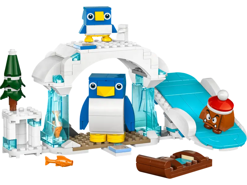 LEGO 71430 Śniegowa przygoda penguinów – zestaw rozszerzający