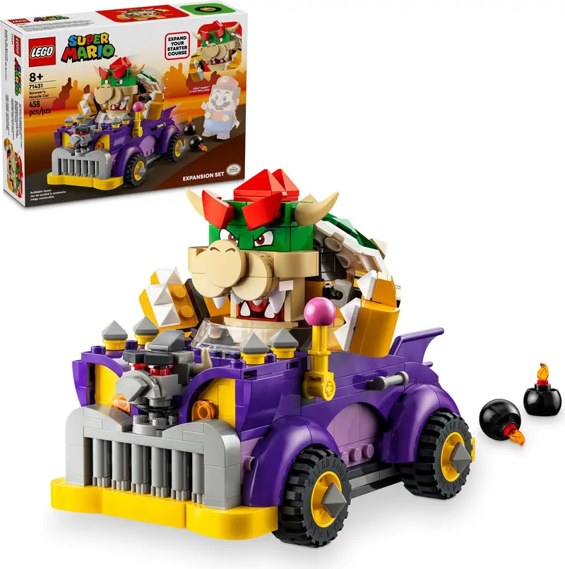 LEGO 71431 Muscle car Bowsera - zestaw rozszerzający zdjęcie 2
