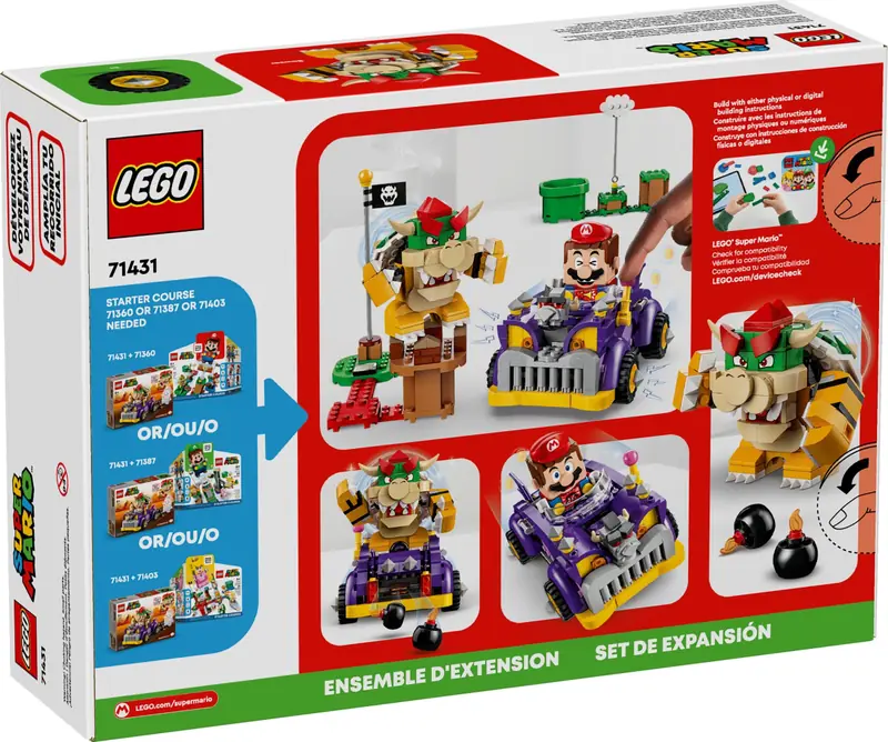 LEGO 71431 Muscle car Bowsera - zestaw rozszerzający zdjęcie 5