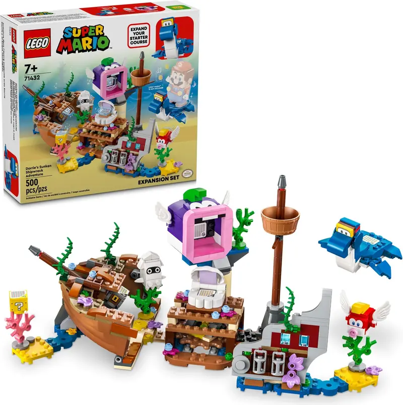 LEGO 71432 Przygoda Dorriego we wraku - zestaw rozszerzający zdjęcie 2