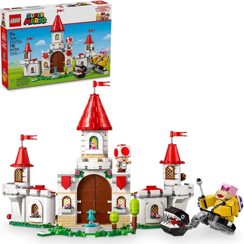 LEGO 71435 Roy i bitwa na zamku Peach zdjęcie 6