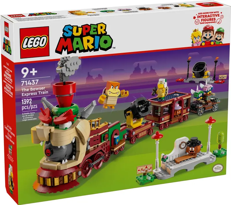 LEGO 71437 Bowser i pociąg ekspresowy zdjęcie 4
