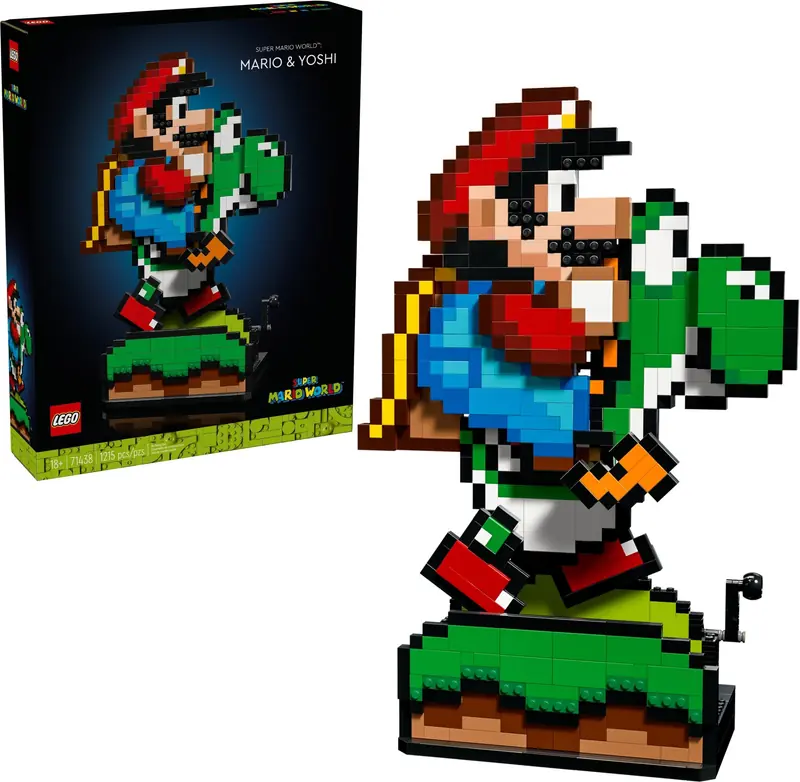 LEGO 71438 Super Mario World: Mario i Yoshi zdjęcie 3