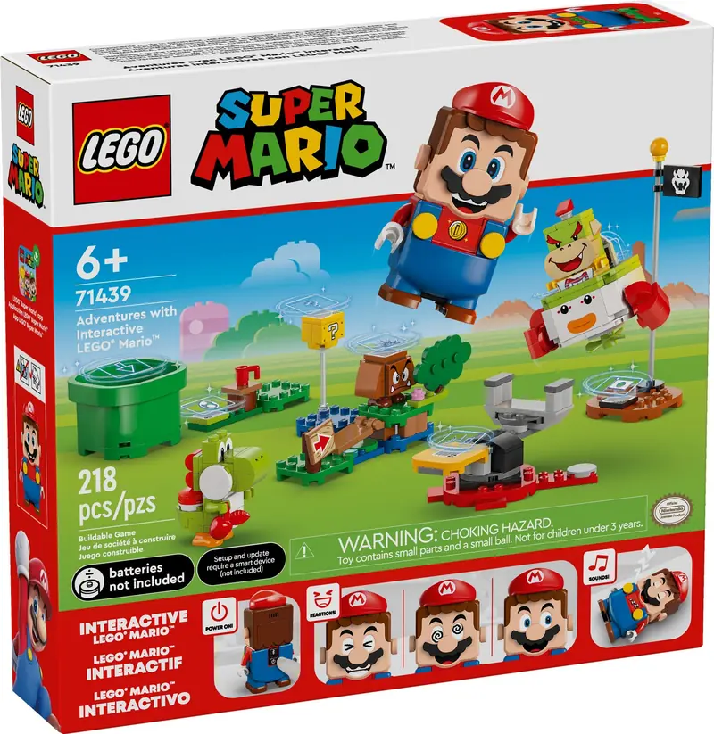 LEGO 71439 Przygody z interaktywną figurką LEGO Mario zdjęcie 2