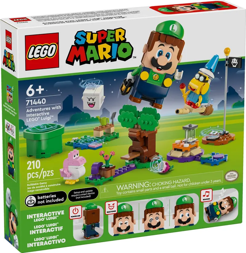 LEGO 71440 Przygody z interaktywną figurką LEGO Luigi zdjęcie 2