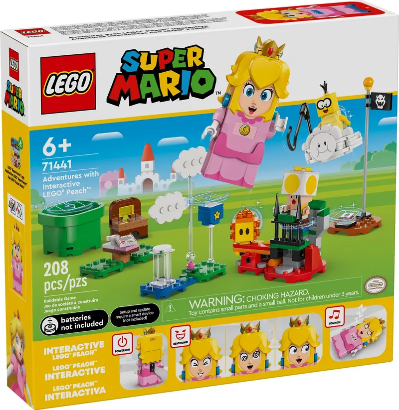 LEGO 71441 Przygody z interaktywną figurką LEGO Peach zdjęcie 5