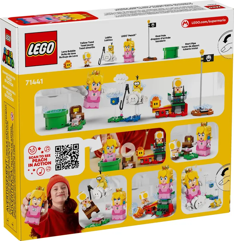 LEGO 71441 Przygody z interaktywną figurką LEGO Peach zdjęcie 3