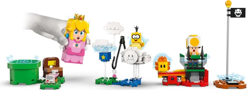 LEGO 71441 Przygody z interaktywną figurką LEGO Peach zdjęcie 8