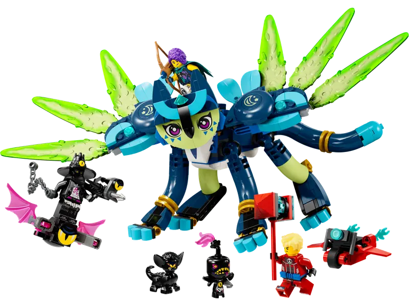 LEGO 71476 Zoey i sowokot Zian