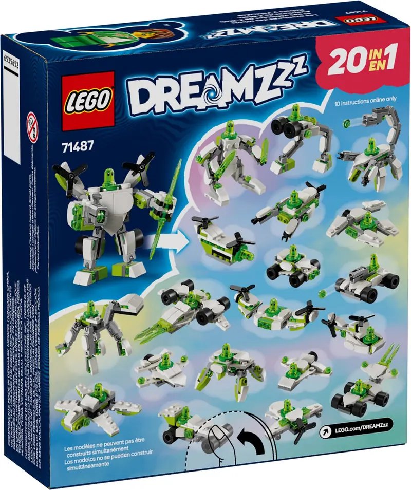 LEGO 71487 Przygody Z-Bloba - roboty i pojazdy zdjęcie 4
