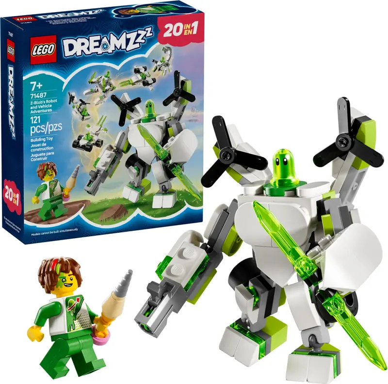 LEGO 71487 Przygody Z-Bloba - roboty i pojazdy zdjęcie 2