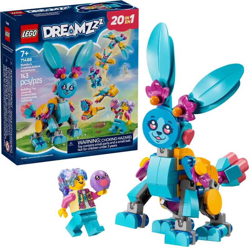 LEGO 71488 Kreatywne zwierzęce przygody Bunchu zdjęcie 2
