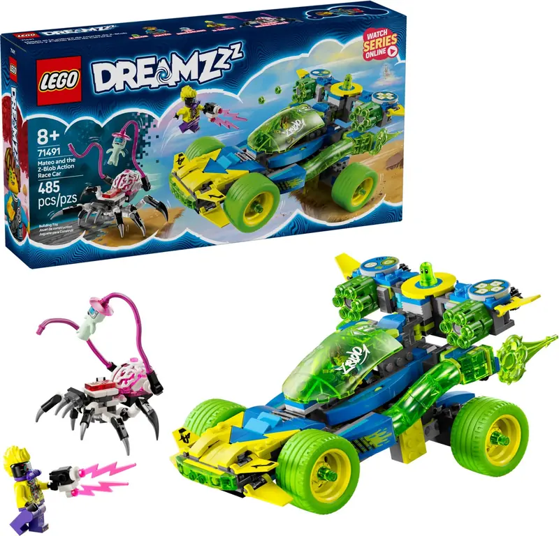 LEGO 71491 Samochód wyścigowy Mateo i Z-Bloba zdjęcie 3