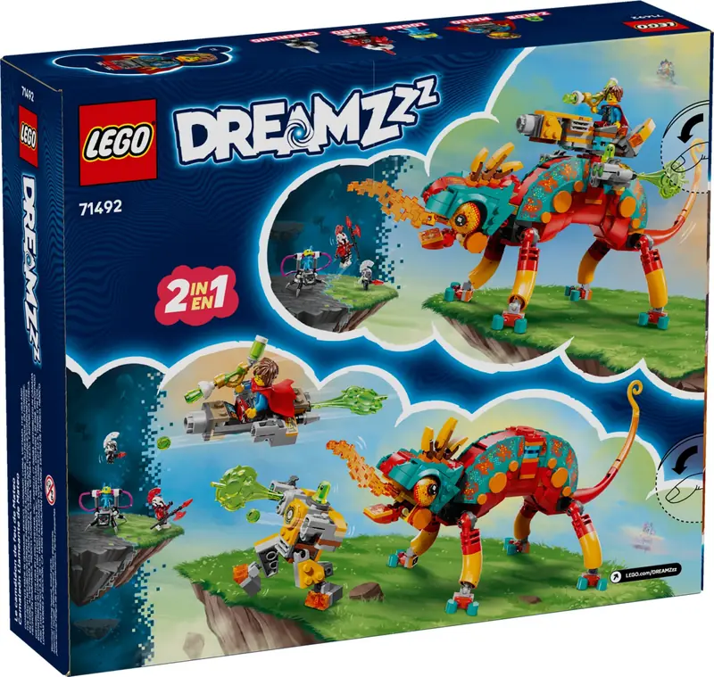 LEGO 71492 Ognisty kameleon Mateo zdjęcie 5