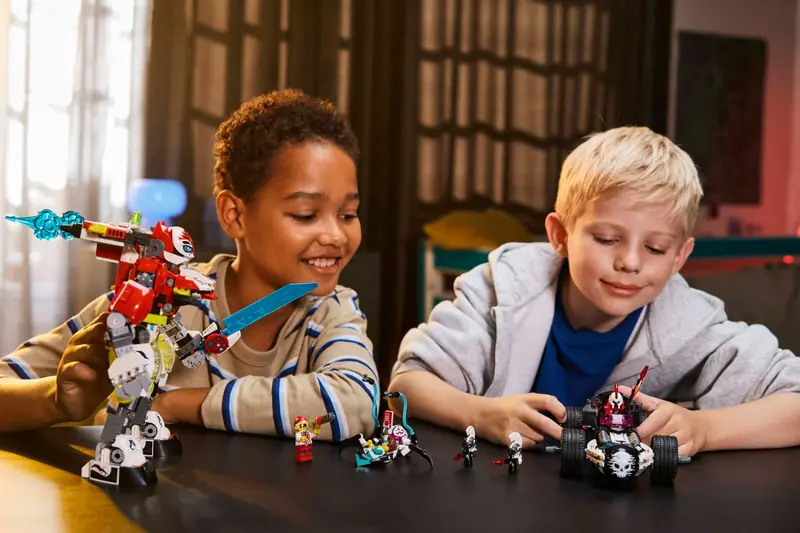 LEGO 71497 Tygrysi mech Coopera i hot rod Zero zdjęcie 9