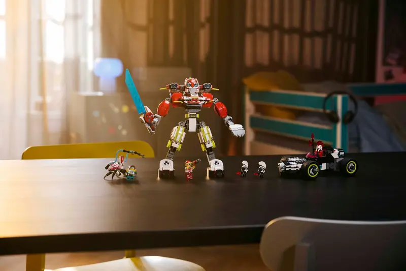 LEGO 71497 Tygrysi mech Coopera i hot rod Zero zdjęcie 10