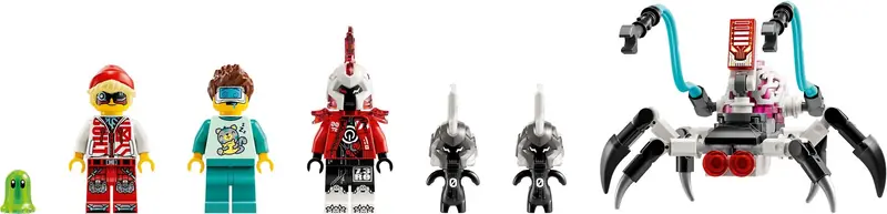 LEGO 71497 Tygrysi mech Coopera i hot rod Zero zdjęcie 4