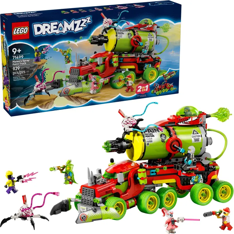 LEGO 71499 Sprayowa ciężarówka Mateo zdjęcie 3