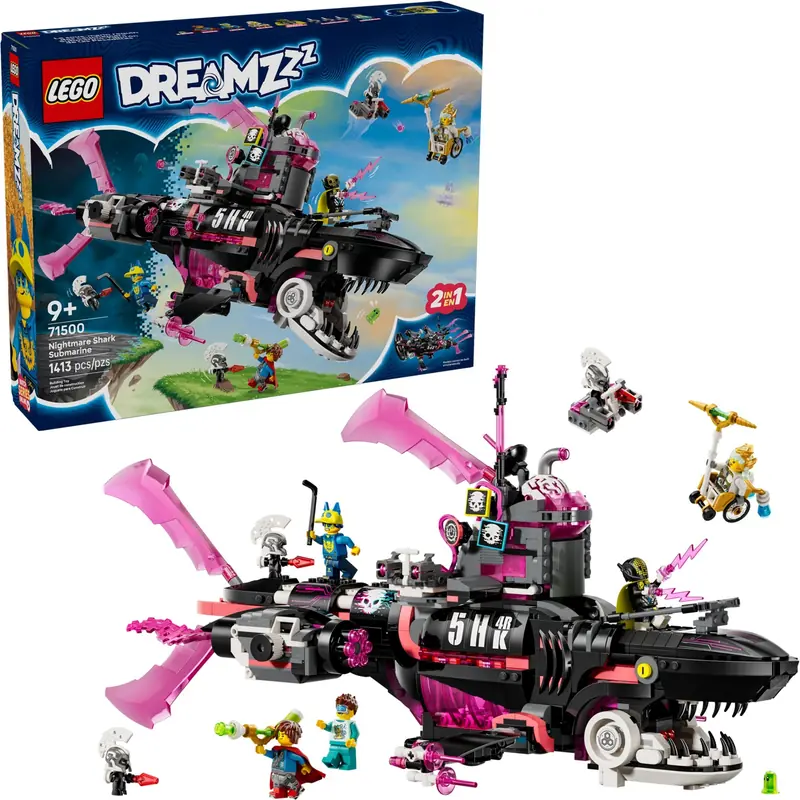 LEGO 71500 Koszmarny Rekinokręt podwodny zdjęcie 3