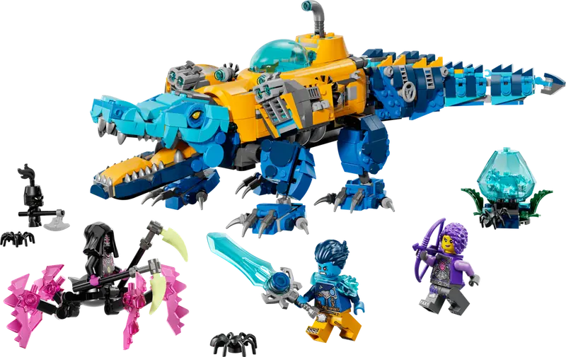 LEGO 71512 Krokodylołódź podwodna