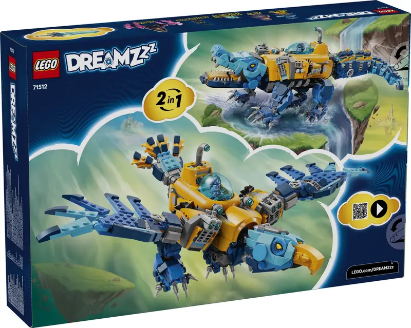 LEGO 71512 Krokodylołódź podwodna zdjęcie 2